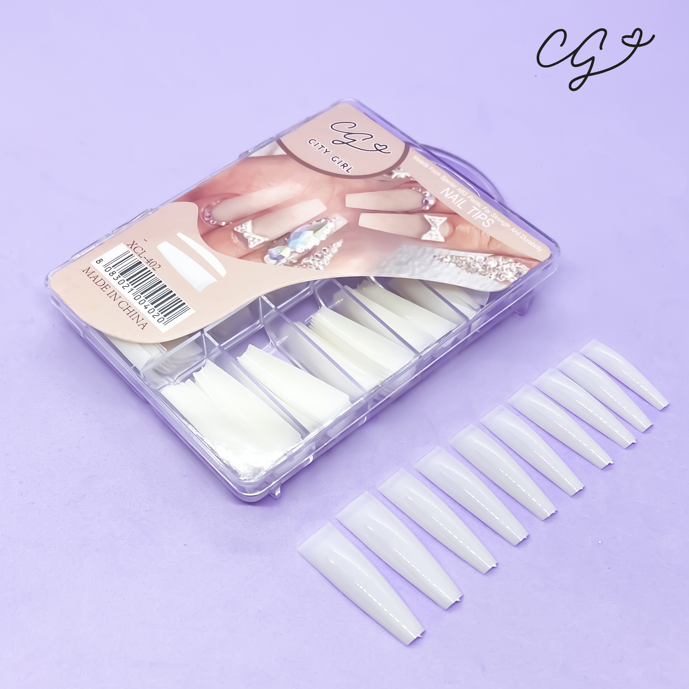 TIPS DE UNAS XCL-402*240 CITY GIRL