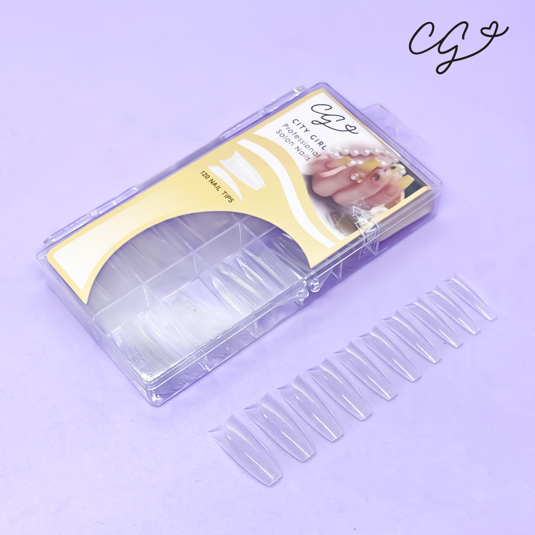 TIPS DE UNAS XCL-424*240 CITY GIRL
