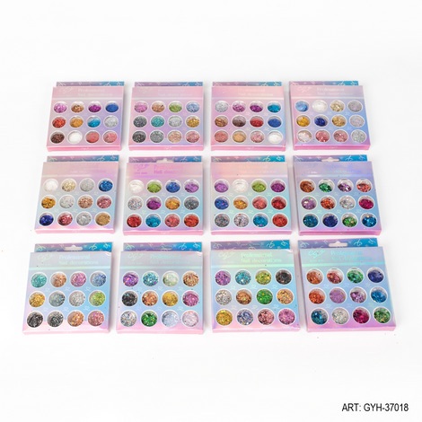 POLVO DECORATIVO PARA UÑAS CITY GIRL, VARIOS TONOS GYH-37018*240