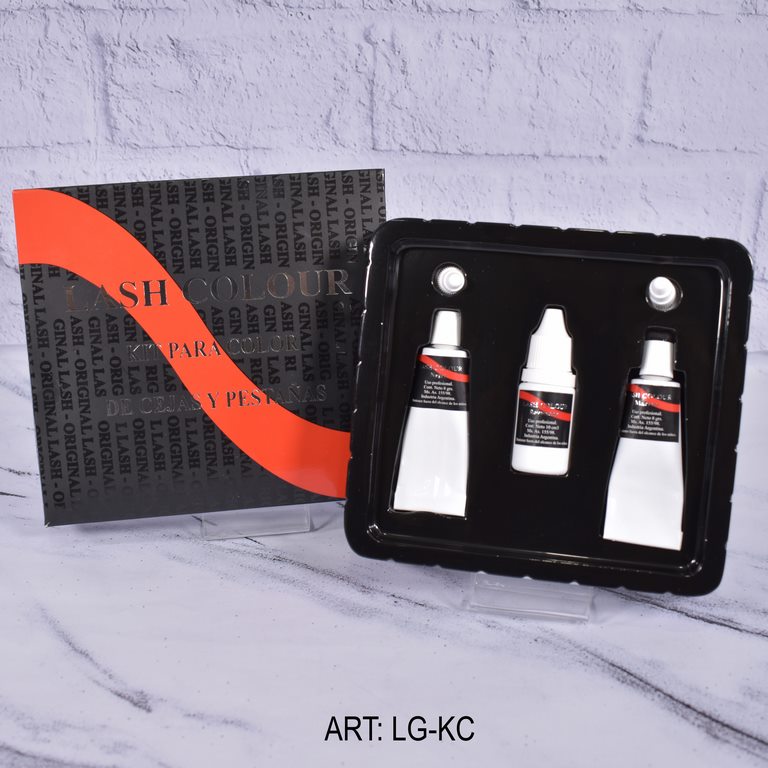 LASH COLOUR KIT PARA COLOR DE CEJAS Y PESTAÑAS LG-KC