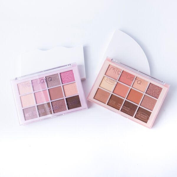 PALETA DE SOMBRAS PARA OJOS 12 COLORES MISS LARA MS-115*360