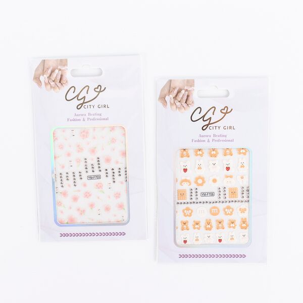 Stickers Para Uñas City Girl  GO-M245