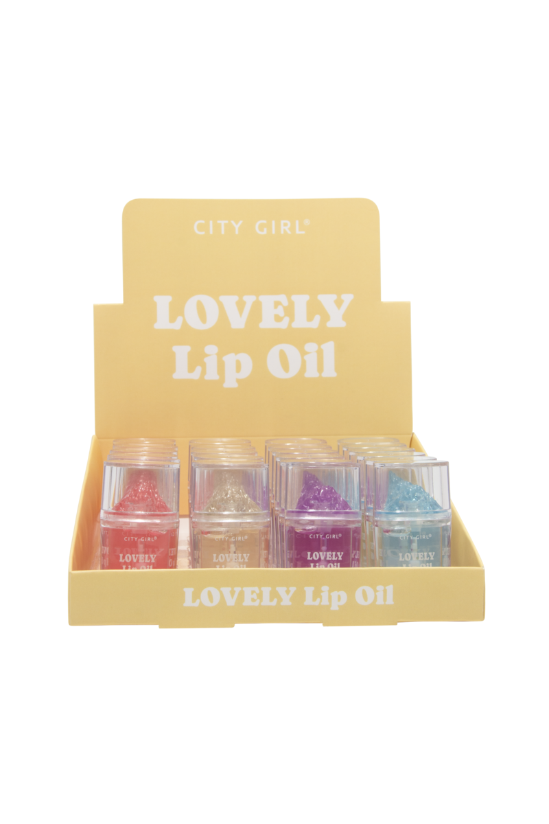 ACEITE HIDRATANTE DE LABIOS, 4 SABORES CITY GIRL RL-12122*288