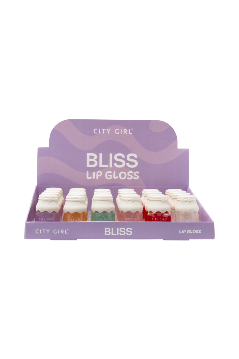 LIP GLOSS, 6 SABORES CITY GIRL RL-12123*288