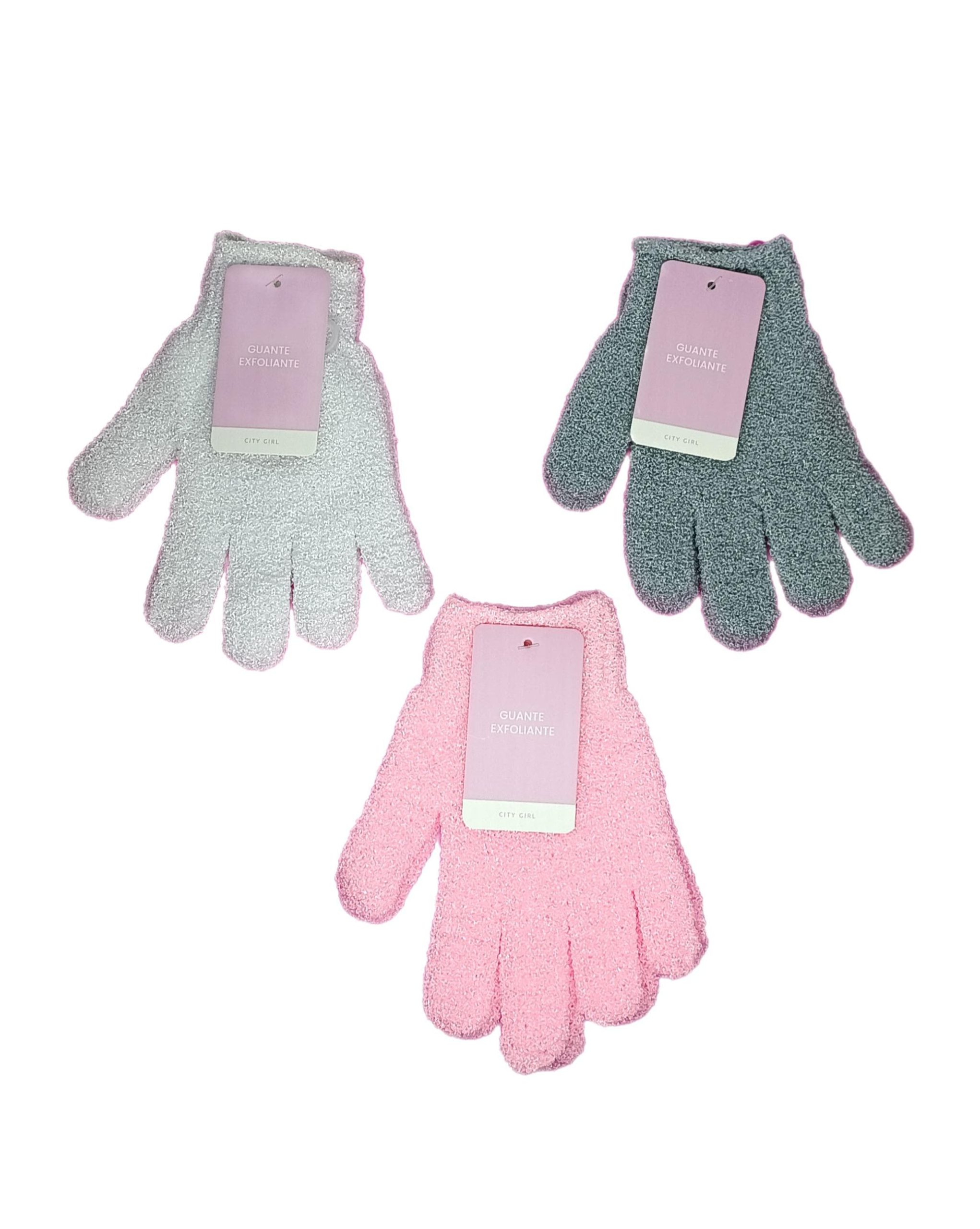GUANTE EXFOLIANTE, 3 COLORES CITY GIRL JFN-49005*600