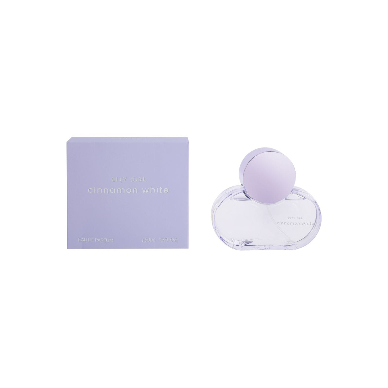 PERFUME CINNAMON WHITE 50ML CITY GIRL YT202406*96