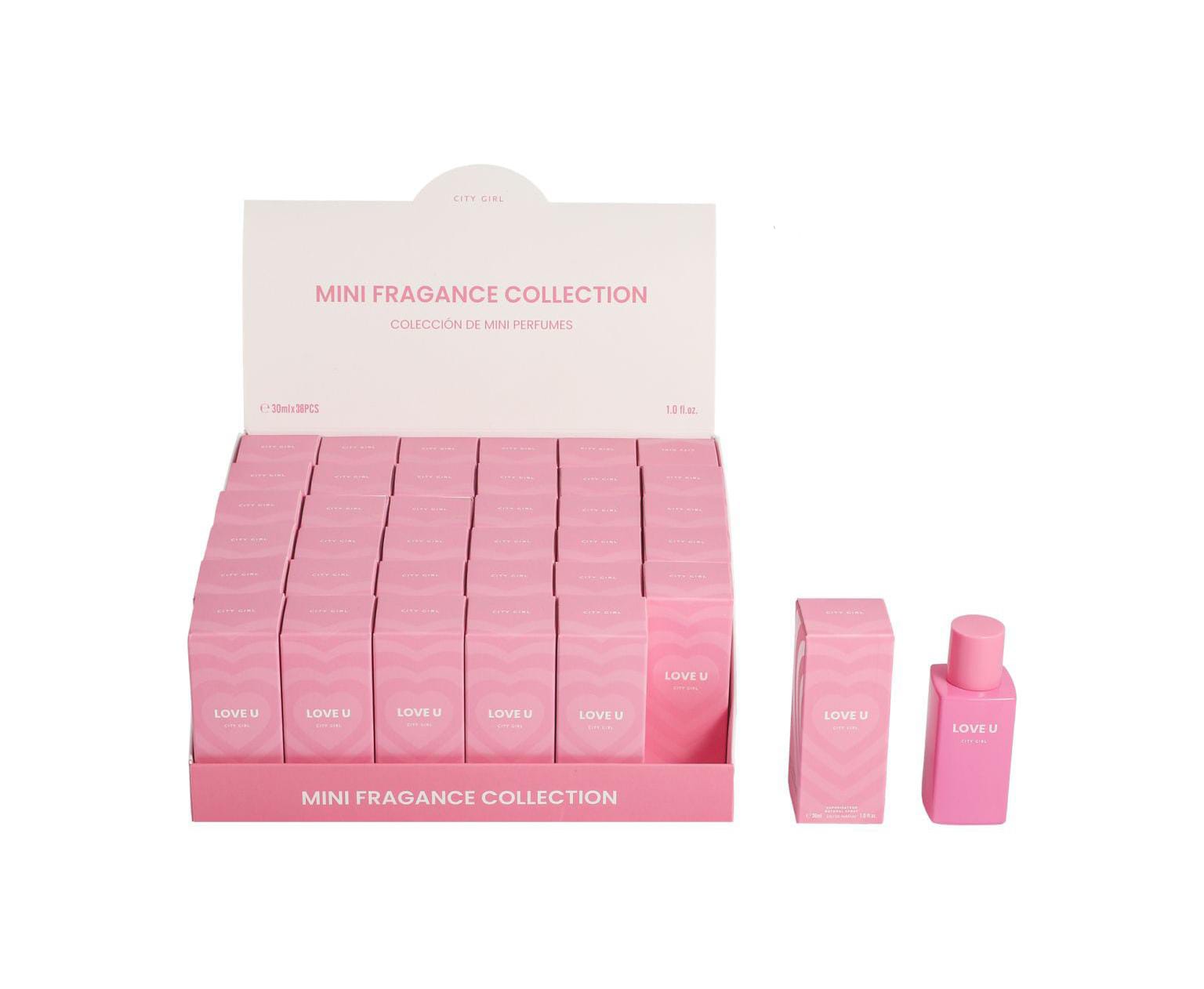 PERFUME LOVE U 30ML CITY GIRL YT202421-2*144
