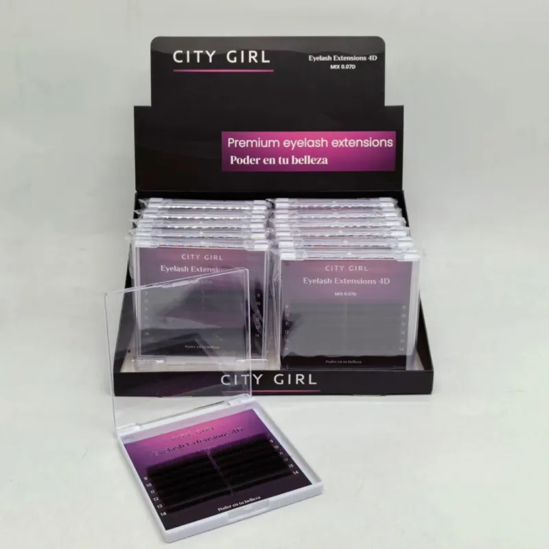 PESTAÑAS TECNOLÓGICAS 4D 0.07 MIX CITY GIRL