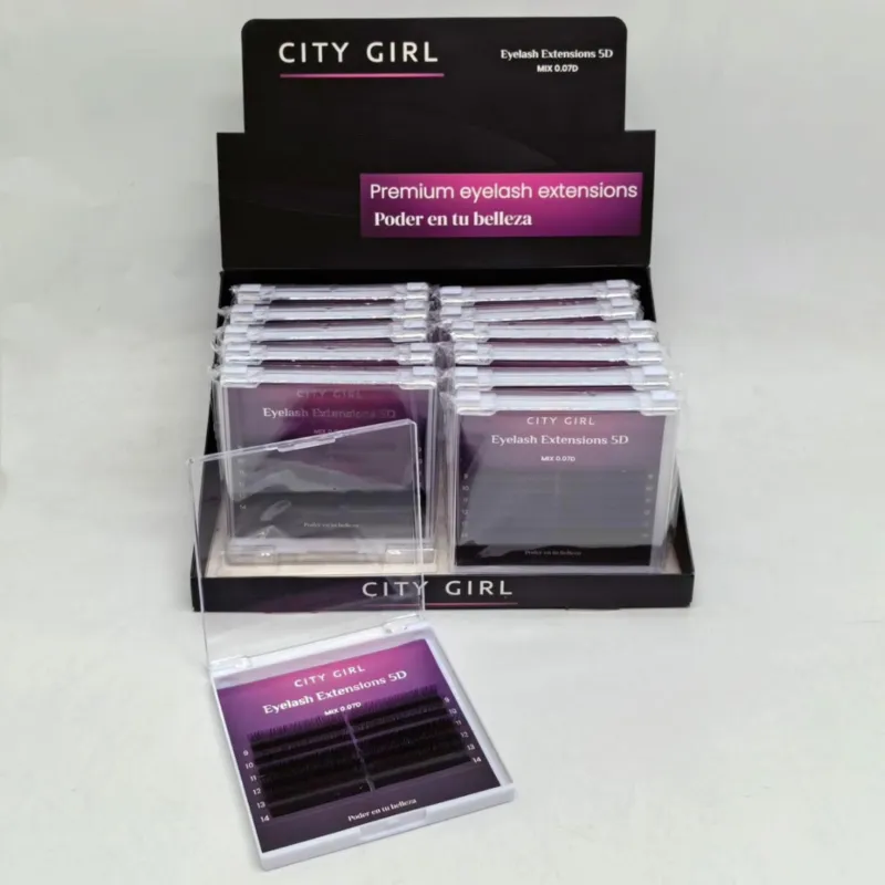PESTAÑAS TECNOLÓGICAS 5D 0.07 MIX CITY GIRL YJ-5Y07D