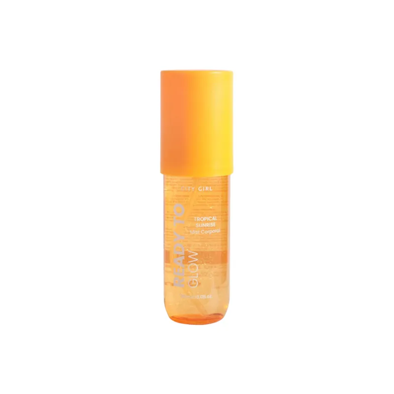 BODY SPLASH CON GLITTER 90ML "TROPICAL SUNRISE" CITY GIRL YT202430*144