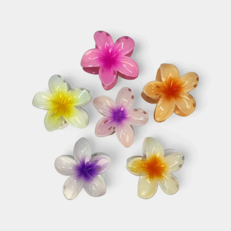 BROCHE FLOR HAWAIANA, VARIOS COLORES CITY GIRL 3964-5*600