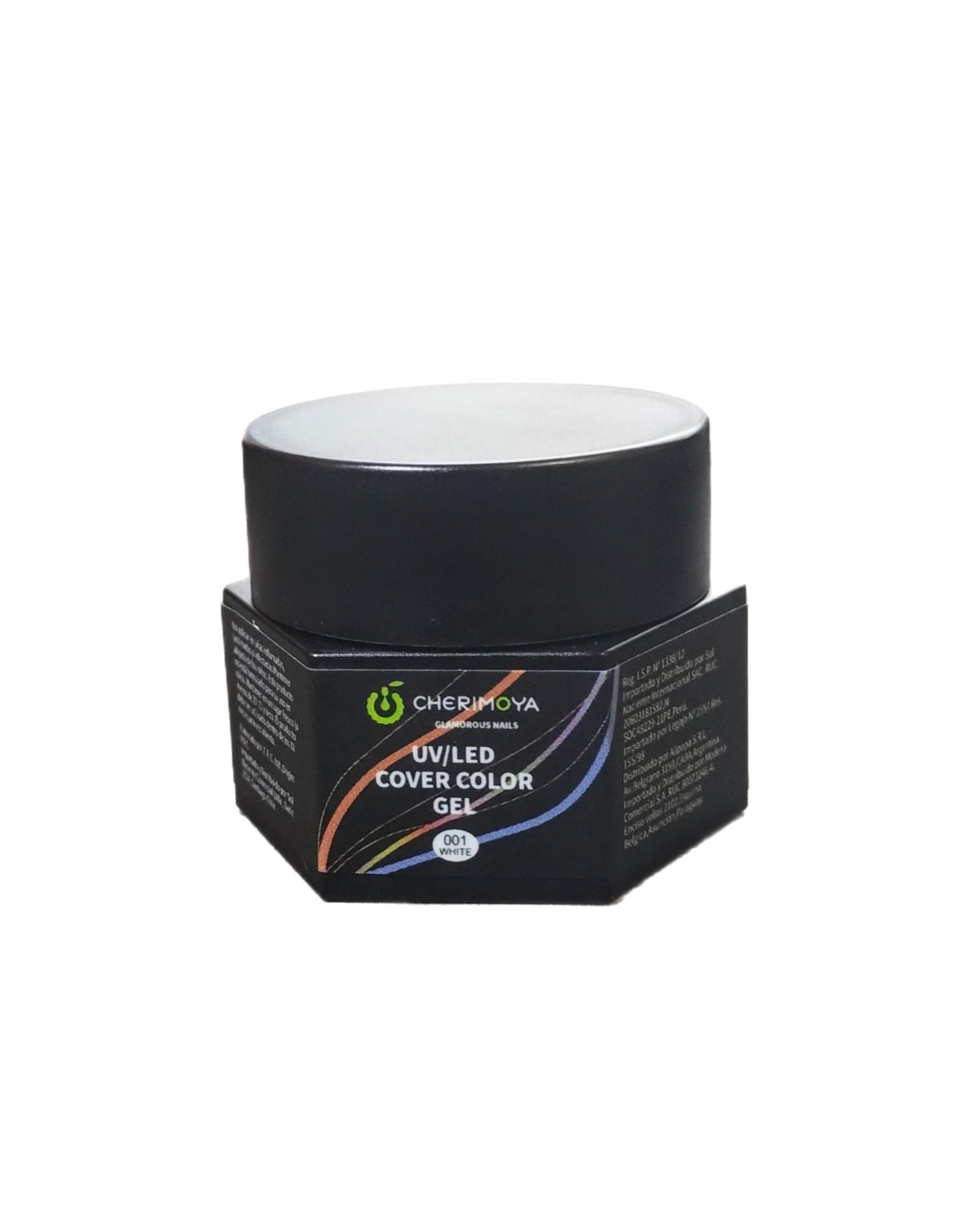 GEL PAINT, 4 COLORES (NEGRO, BLANCO, DORADO Y PLATEADO) CHERIMOYA CH1092