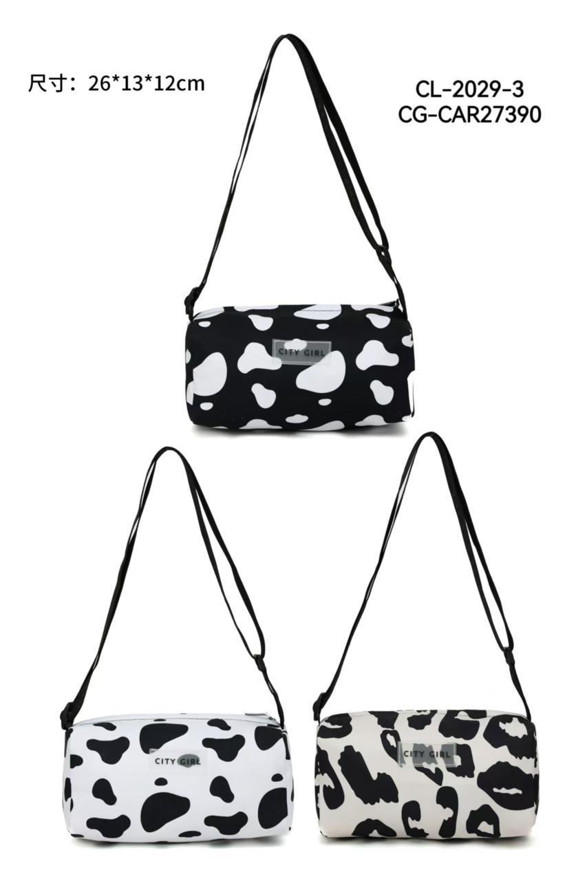 CARTERA CON MANCHAS, 3 COLORES CITY GIRL CL-2029-3*100
