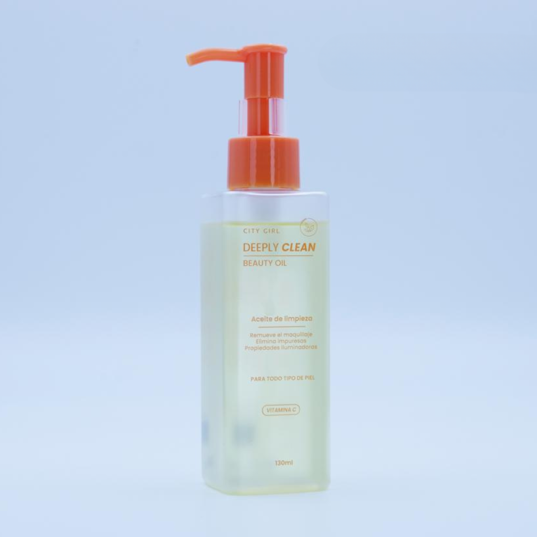 ACEITE DE LIMPIEZA FACIAL CON VITAMINA C PARA TODO TIPO DE PIEL CITY GIRL CG-0IL-502075-1*48