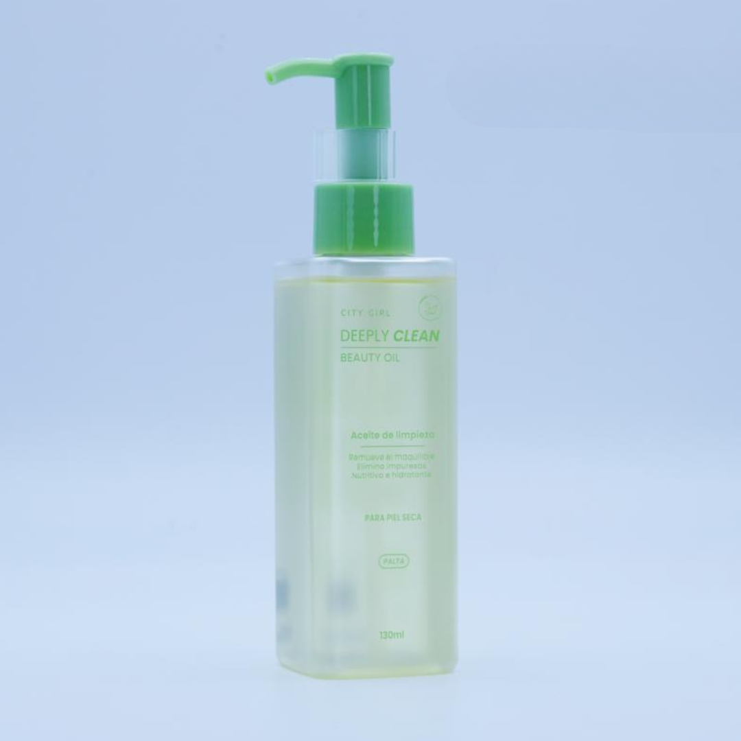 ACEITE DE LIMPIEZA FACIAL DE PALTA PARA PIEL SECA CITY GIRL CG-0IL-502075-2*48