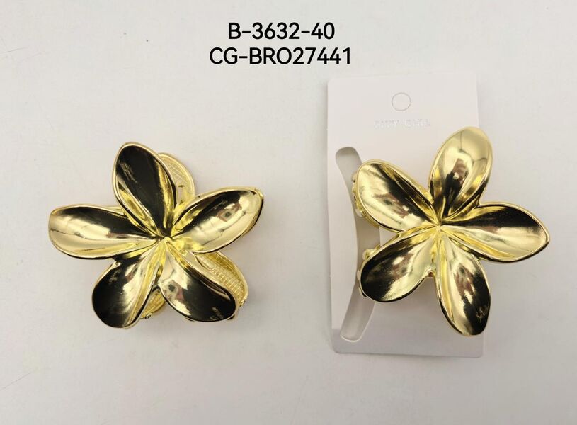 BROCHE DE PELO FLOR CITY GIRL B-3632-40*360