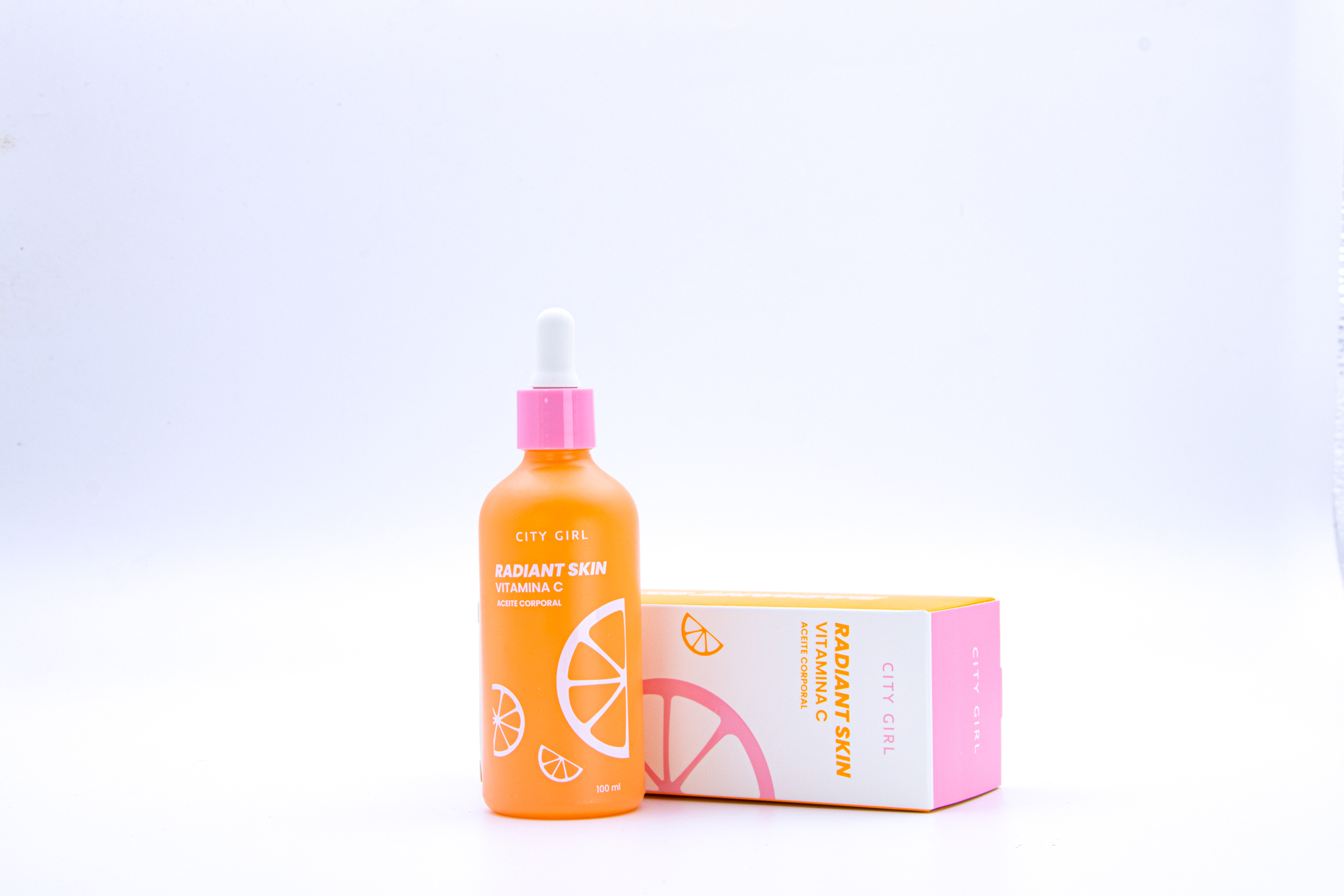 ACEITE CORPORAL CON VITAMINA C 100ML CITY GIRL CG-OIL-901005*72