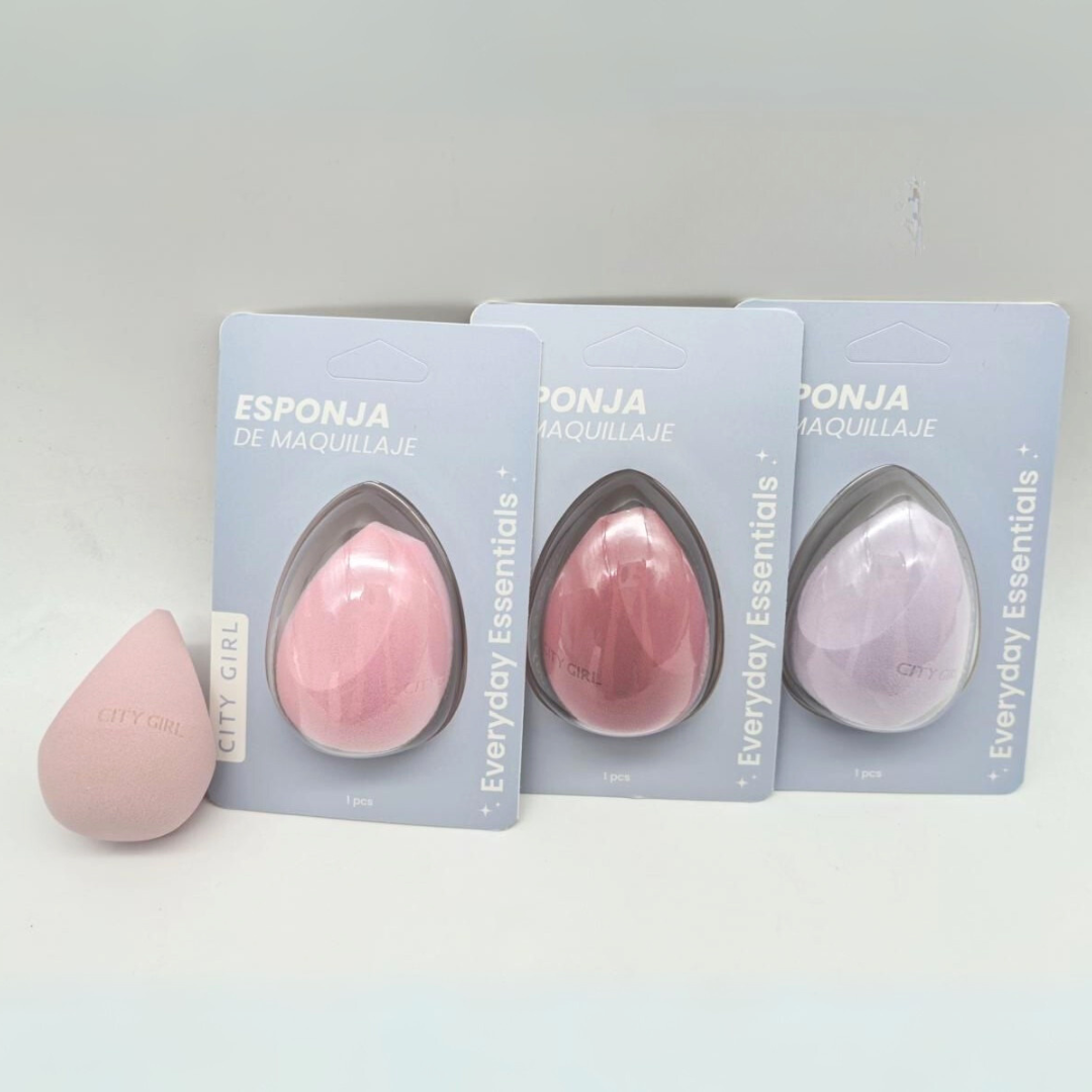 ESPONJA DE MAQUILLAJE CITY GRIL CL-241218