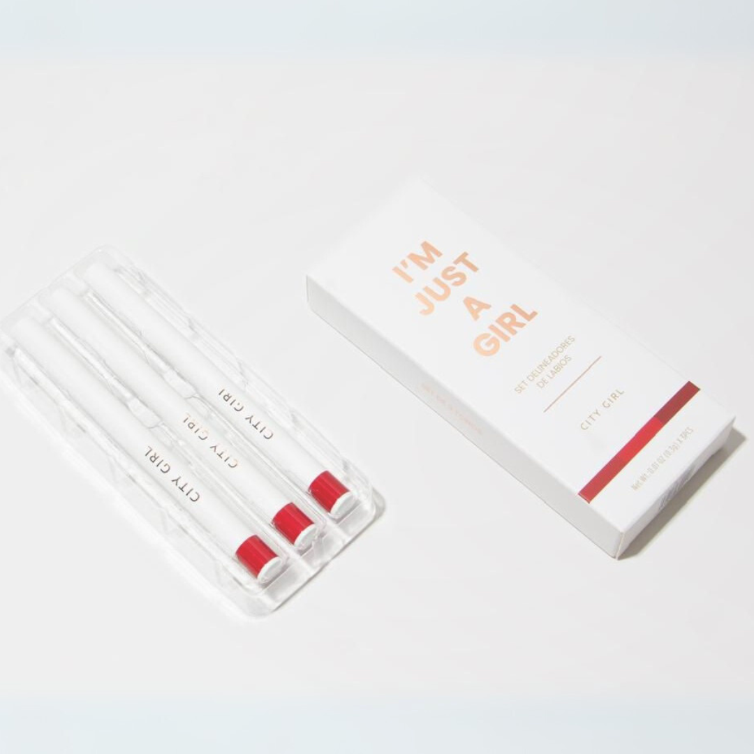 SET DE 3 DELINEADORES PARA LABIOS CITY GIRL RL-12201*144