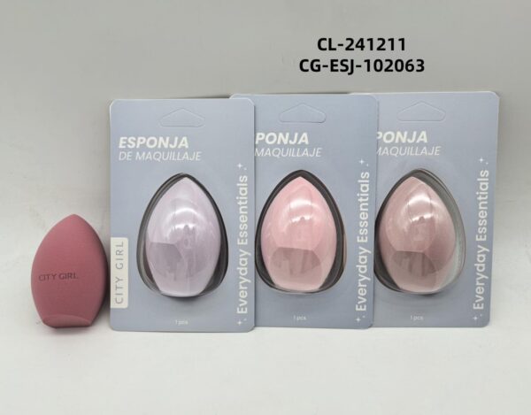 Esponja blender biselada City Girl CL-241211