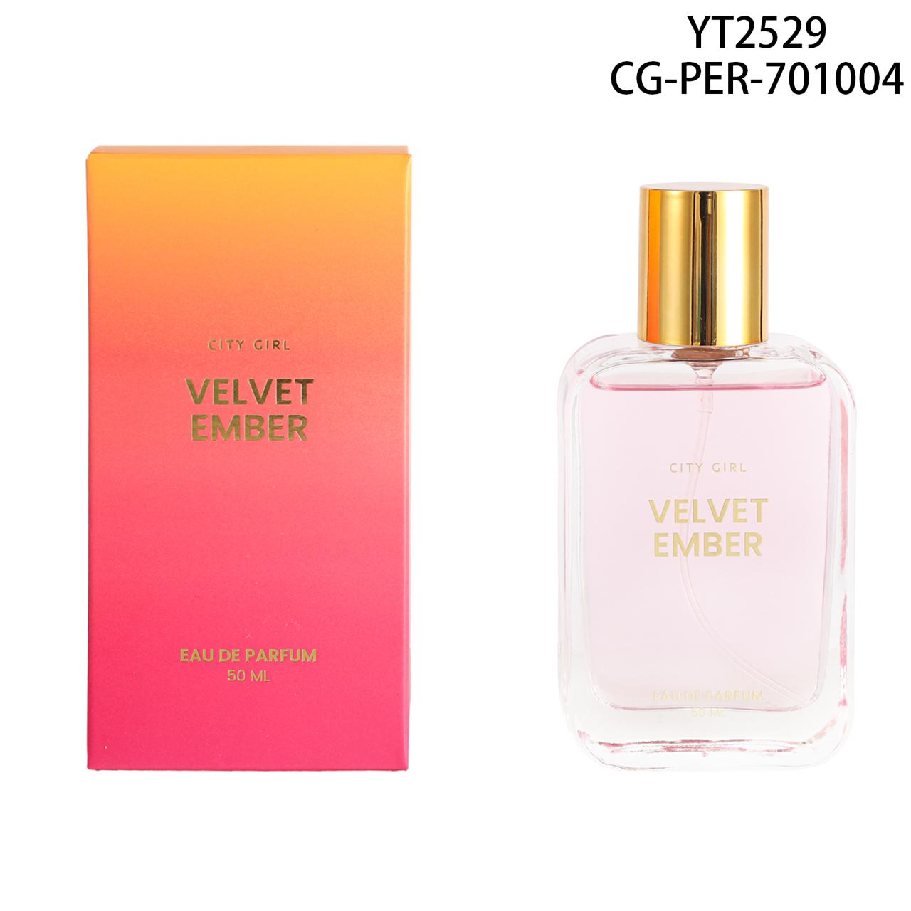 PERFUME VELVET EMBER 50ML CITY GIRL YT2529*72