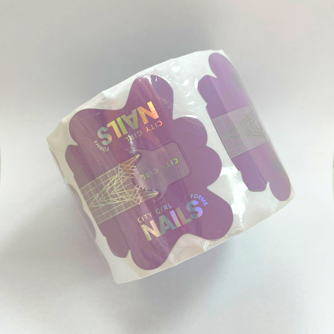 MOLDE DE UÑAS LILA CITY GIRL YH25603*50
