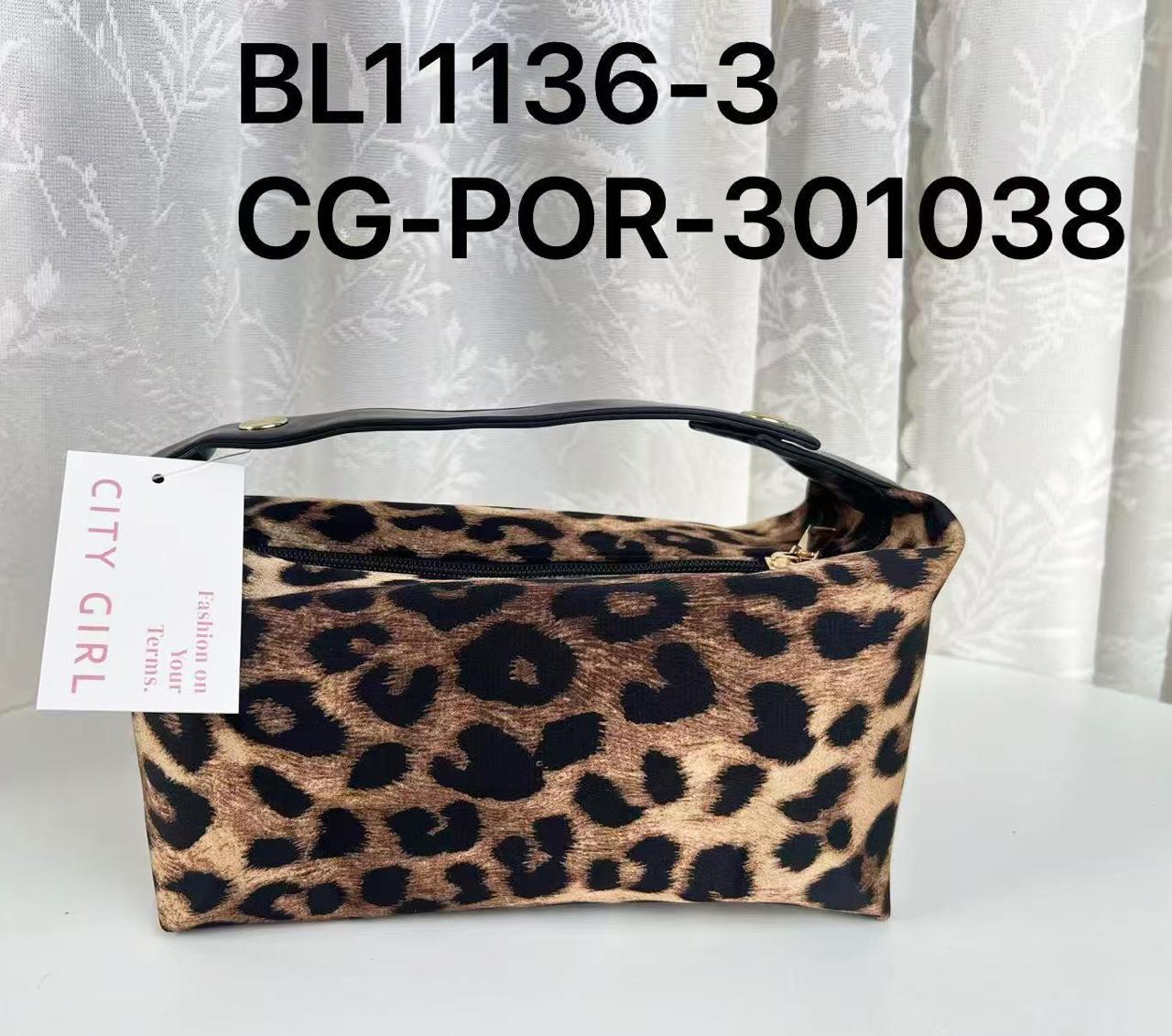 PORTA COSMÉTICOS ANIMAL PRINT CITY GIRL BL11136-3*200