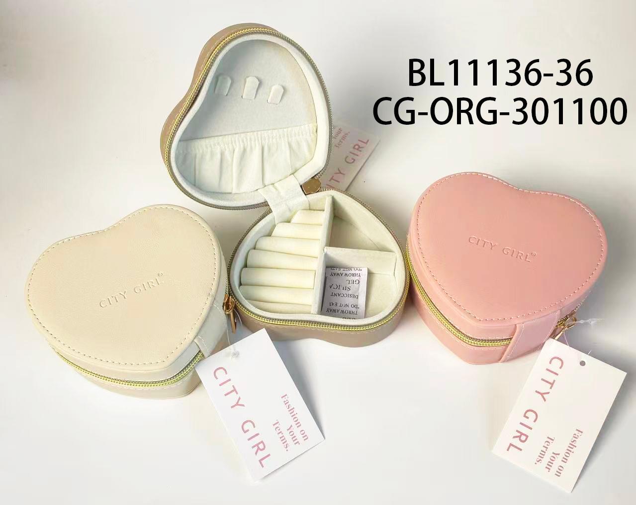 ALHAJERO CORAZÓN MEDIANO (3 DIVISIONES), 2 COLORES CITY GIRL BL11136-36*120