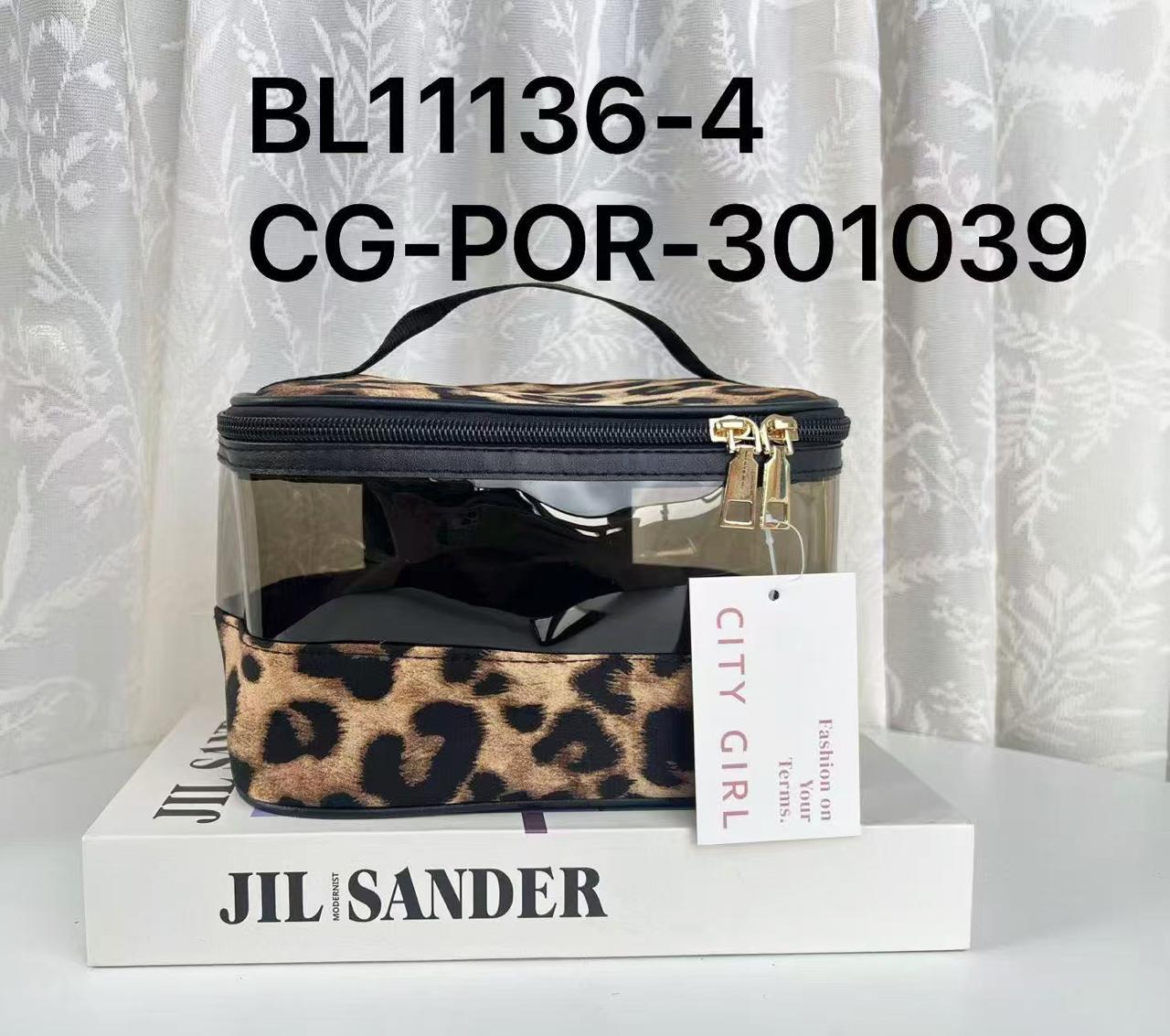 PORTA COSMÉTICOS ANIMAL PRINT CITY GIRL BL11136-4*200