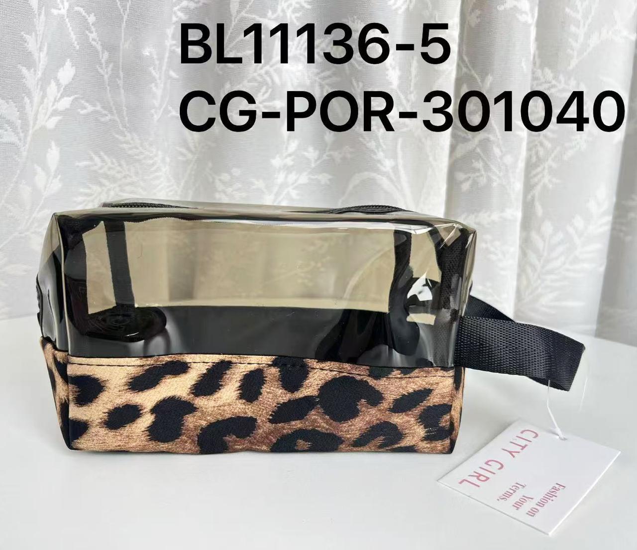 PORTA COSMÉTICOS ANIMAL PRINT CITY GIRL BL11136-5*200