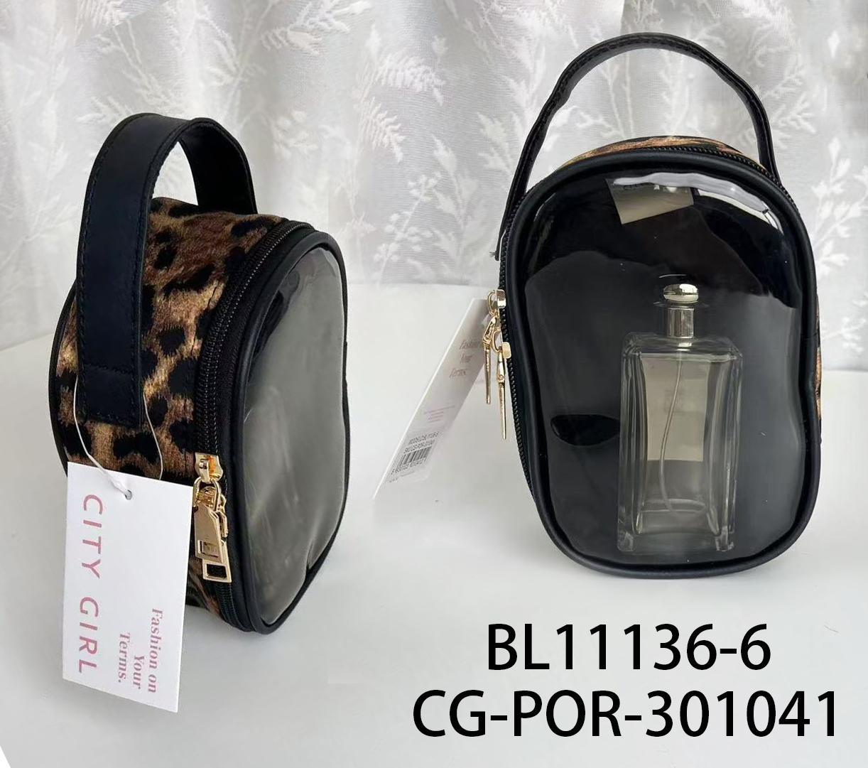 MINI PORTA COSMÉTICOS ANIMAL PRINT CITY GIRL BL11136-6*200