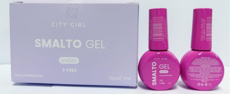 ESMALTES SEMIPERMANENTES 7ML CITY GIRL GJ-3009