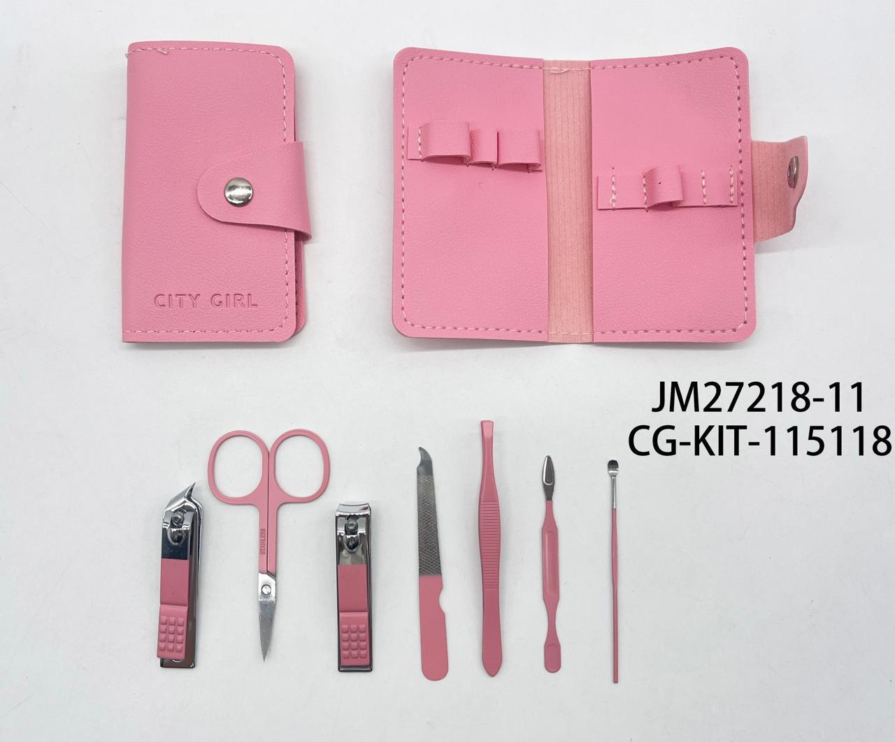 SET DE HERRAMIENTAS PARA UÑAS CITY GIRL JM27218-11*240