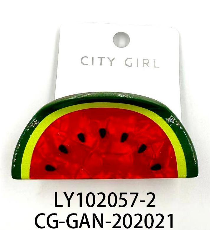 BROCHE PARA EL PELO "SANDIA" CITY GIRL LY102057-2*480