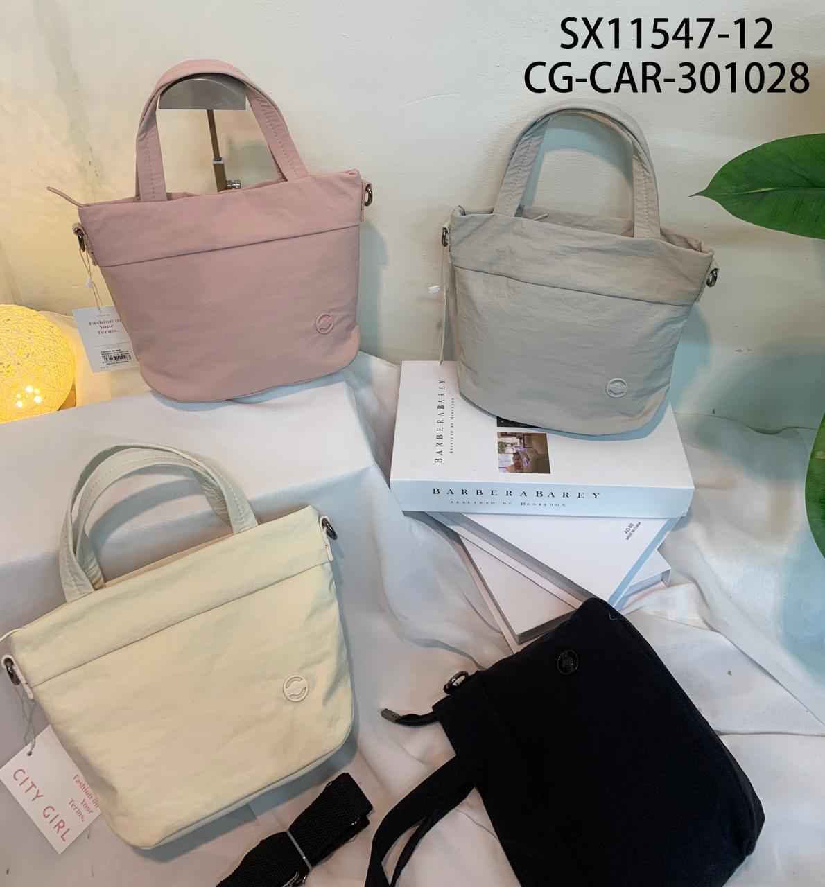 CARTERA DE TELA, 4 COLORES CITY GIRL SX11547-12*100