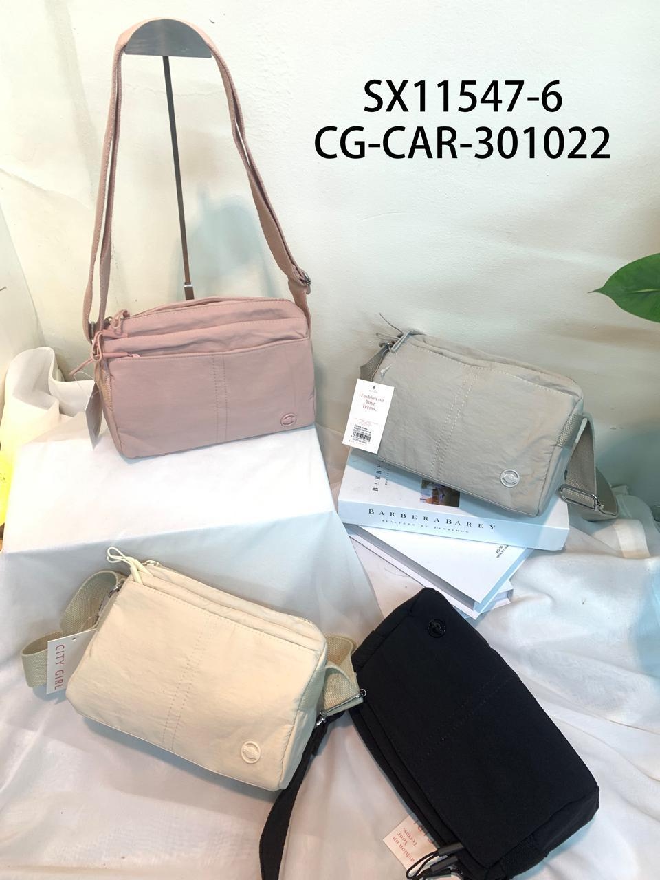 CARTERA DE TELA, 4 COLORES CITY GIRL SX11547-6*100