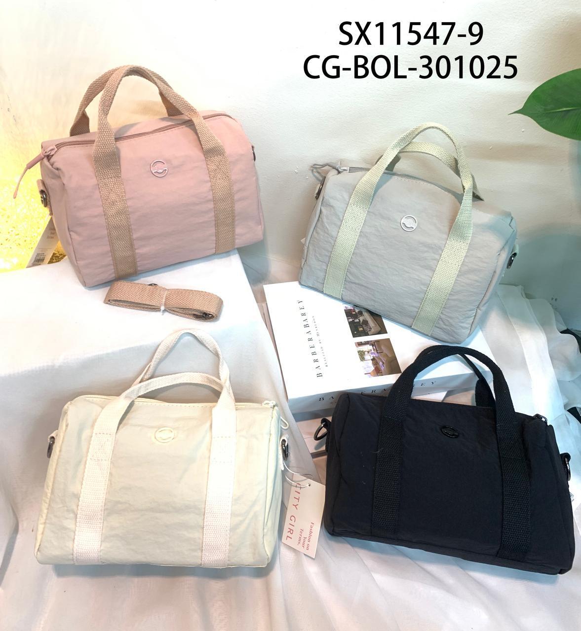CARTERA DE TELA, 4 COLORES CITY GIRL SX11547-9*100