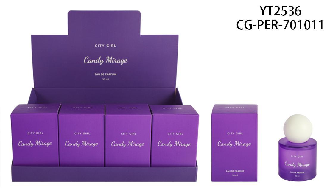 PERFUME “CANDY MIRAGE” 30ML CITY GIRL YT2536*144