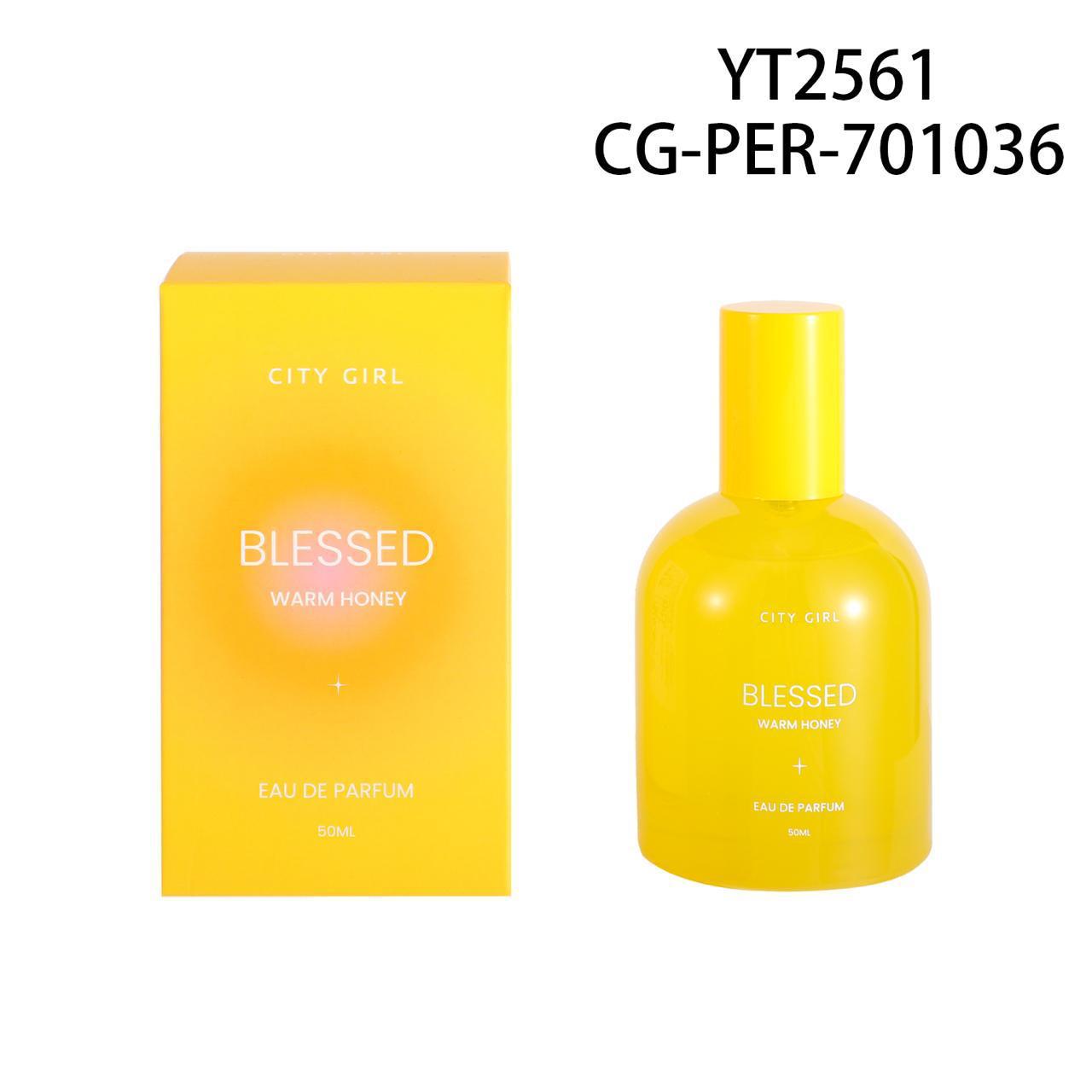 PERFUME "BLESSED – WARM HONEY" 50ML CITY GIRL YT2561*72