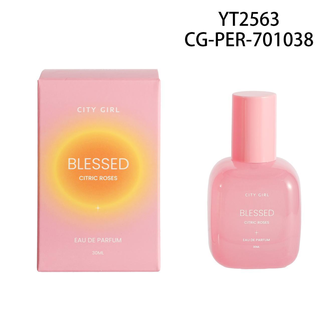 PERFUME "BLESSED – CITRIC ROSES" 30ML CITY GIRL YT2563*144