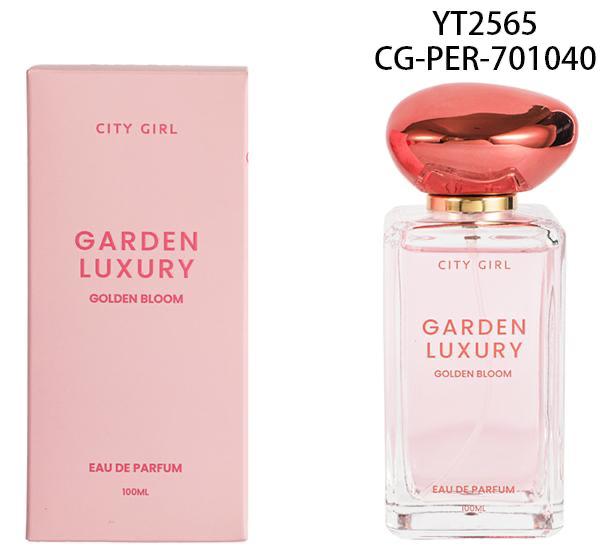 PERFUME “GARDEN LUXURY-GOLDEN BLOOM” 100ML CITY GIRL YT2565*48