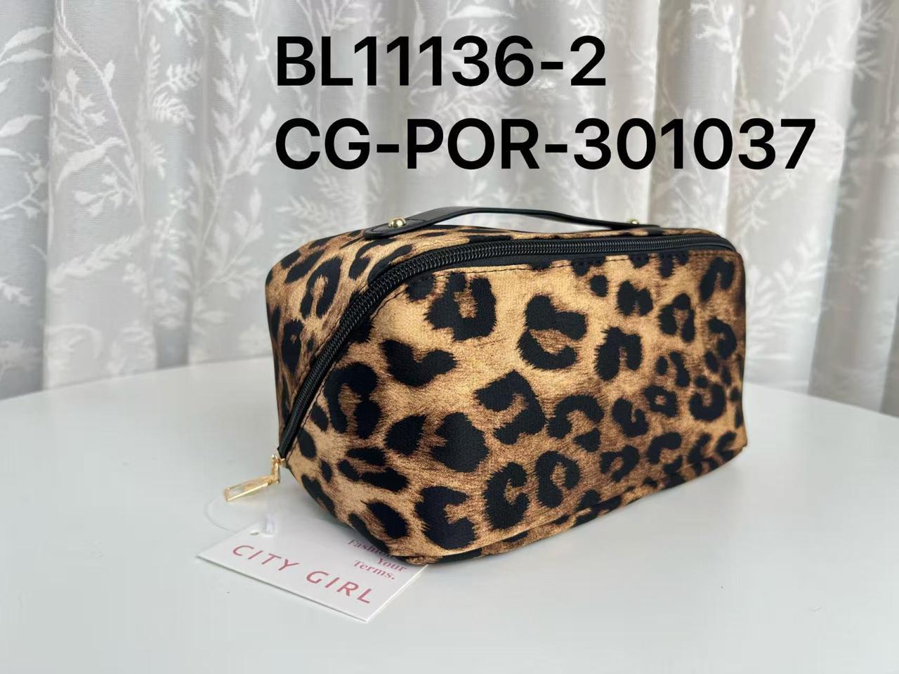 PORTA COSMÉTICOS ANIMAL PRINT CITY GIRL BL11136-2*200