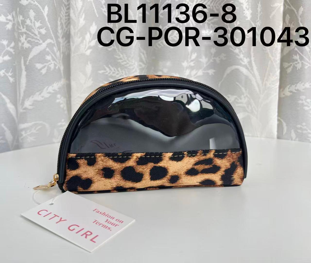 PORTA COSMÉTICOS ANIMAL PRINT CITY GIRL BL11136-8*200