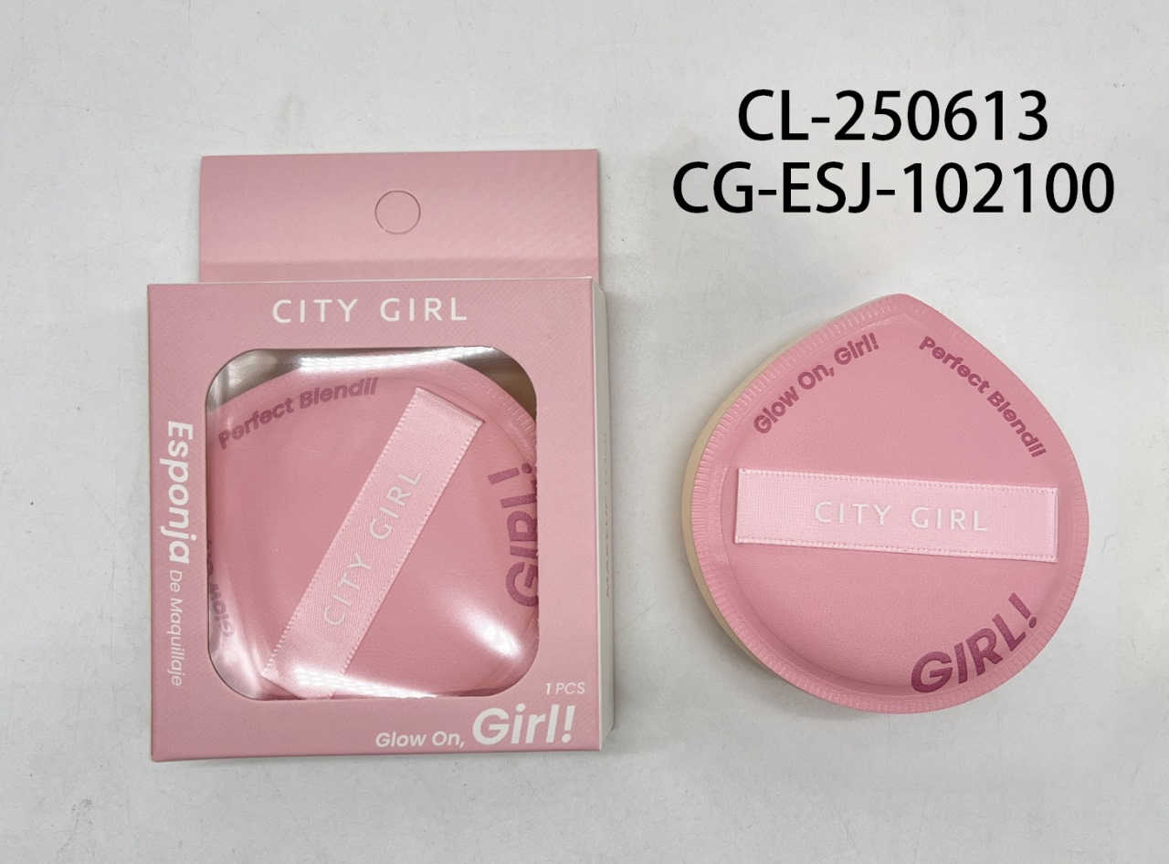 ESPONJA DE MAQUILLAJE CITY GIRL CL-250613*360