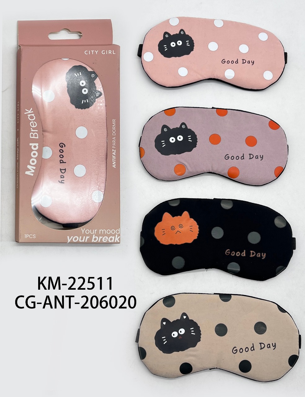 ANTIFAZ GATITO CITY GIRL KM-22511*240