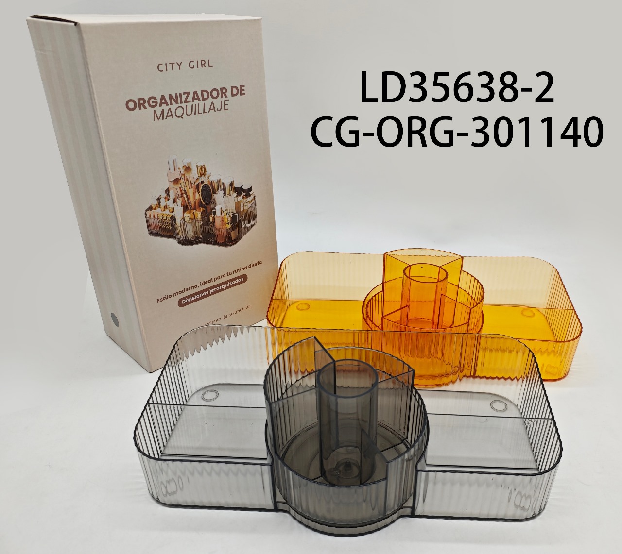 ORGANIZADOR DE MAQUILLAJE CITY GIRL LD35638-2*30