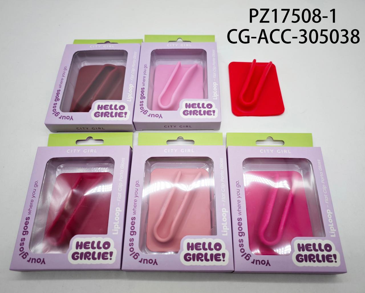 ACCESORIO PARA IPHONE "PORTA GLOSS" CITY GIRL PZ17508-1*360