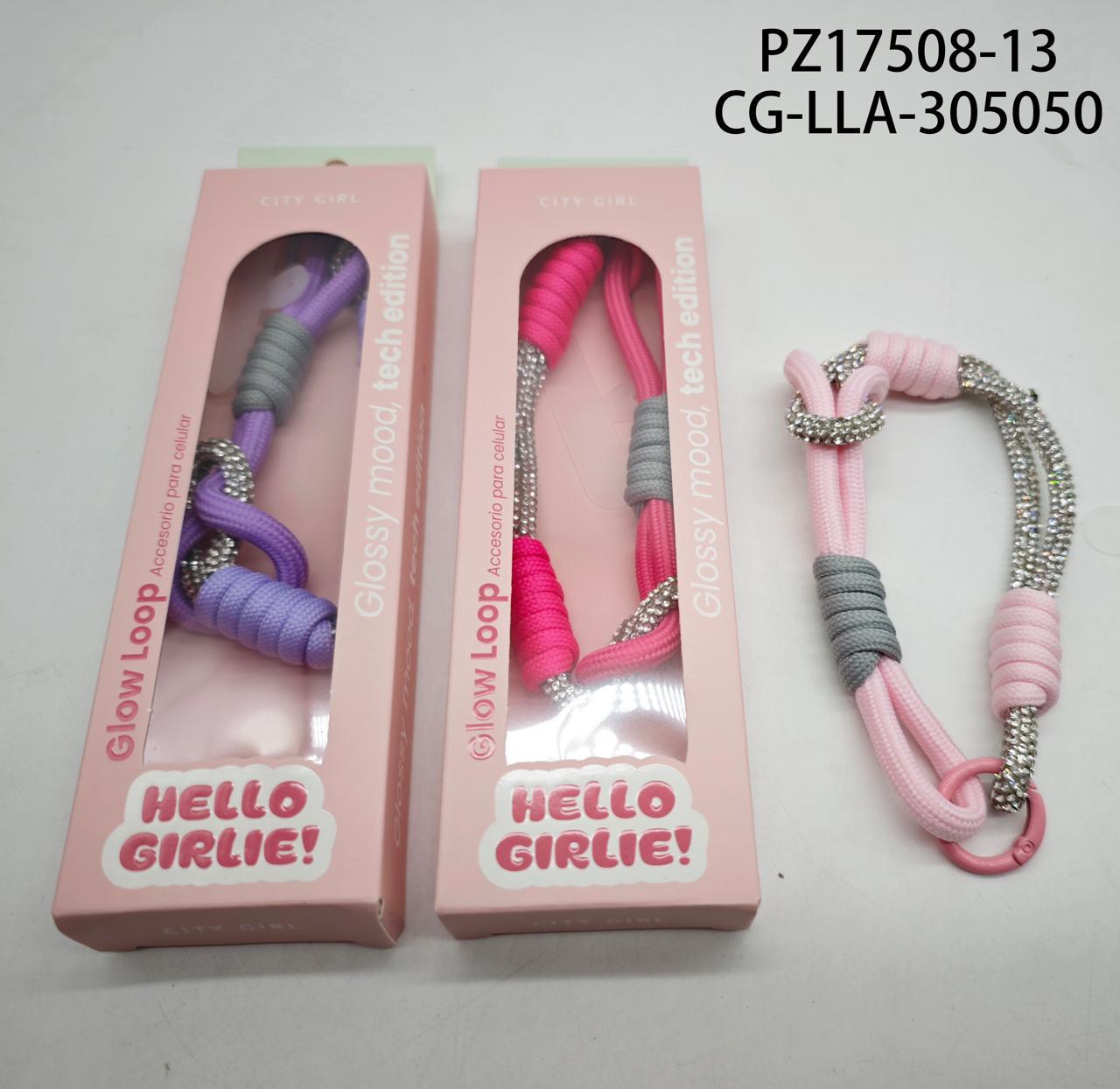 LLAVERO PARA CELULAR CITY GIRL PZ17508-13*360