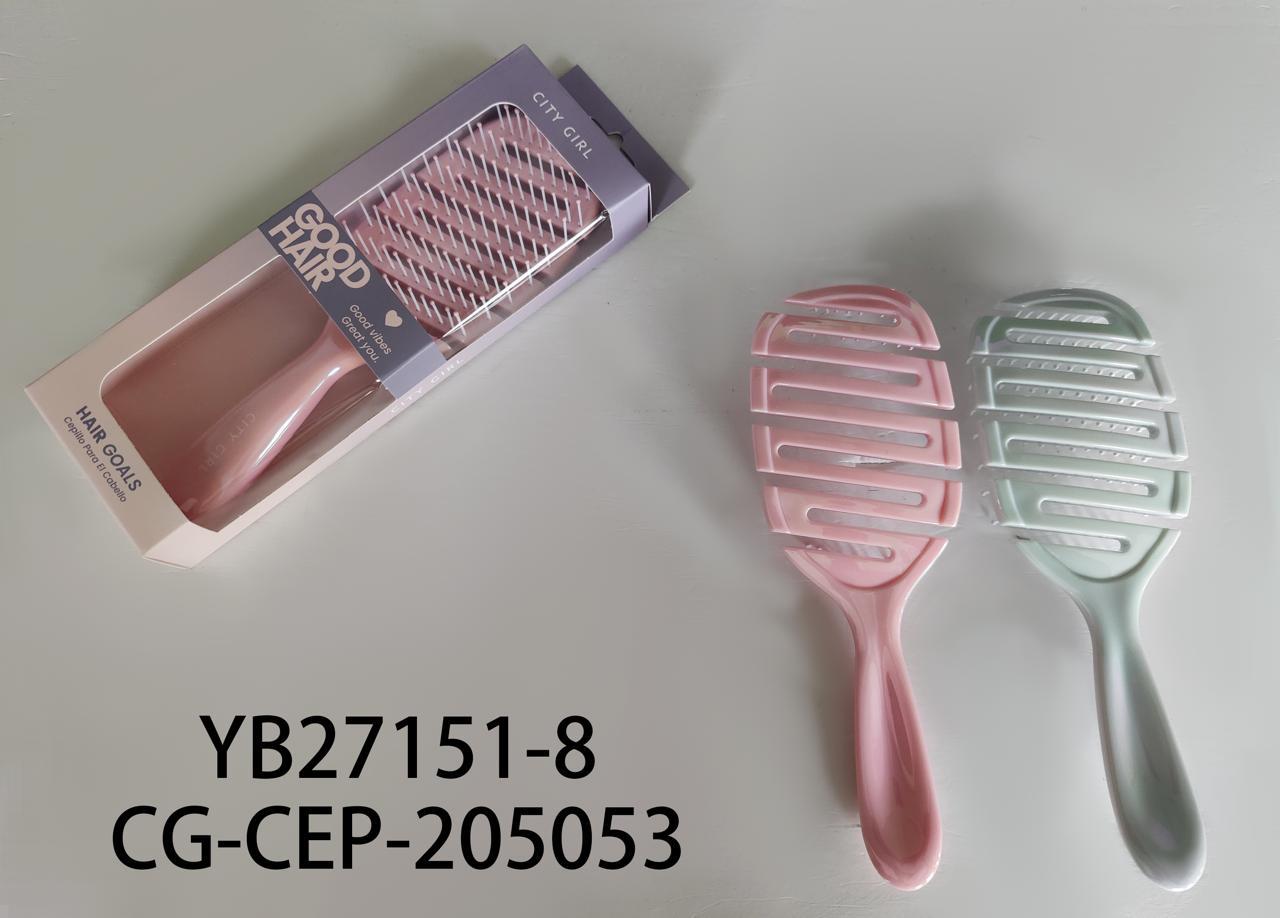 CEPILLO PARA EL PELO, 2 COLORES CITY GIRL YB27151-8*144