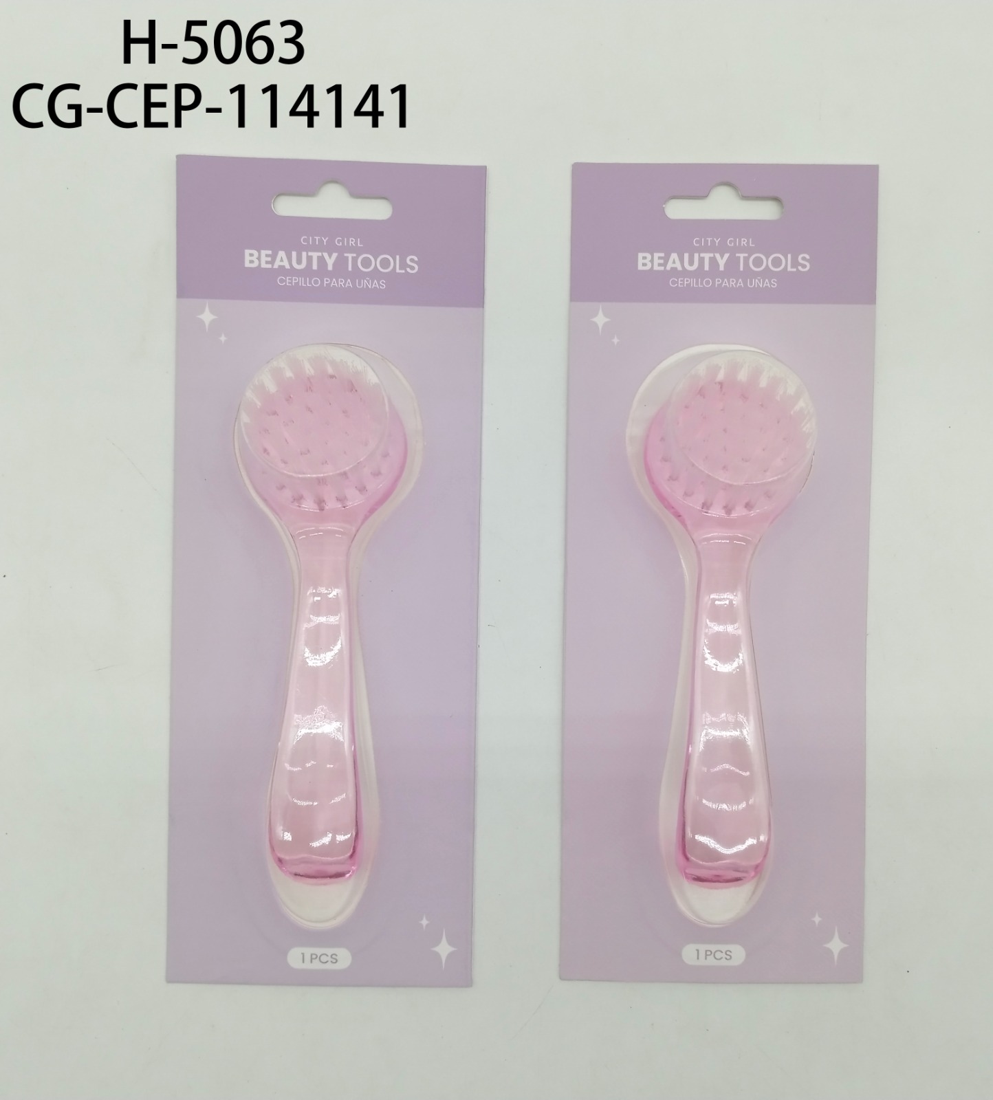 CEPILLO PARA UÑAS CON MANGO CITY GIRL H-5063